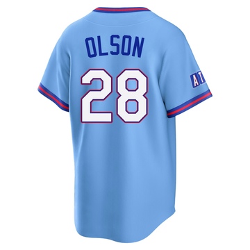 Men's Atlanta Braves Matt Olson Blue Powder 2026 City Connect Stadium Jersey - Limited