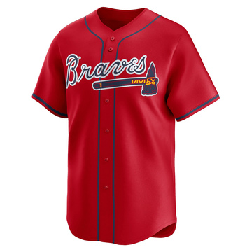 Men's Atlanta Braves Matt Olson Red Alternate Jersey - Limited