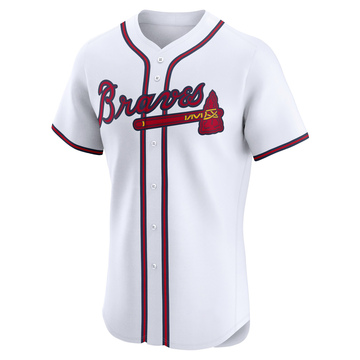 Men's Atlanta Braves Matt Olson White Home Jersey - Elite