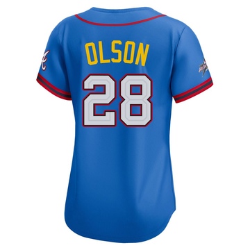 Women's Atlanta Braves Matt Olson Blue National League 2025 All-Star Edition Jersey - Limited